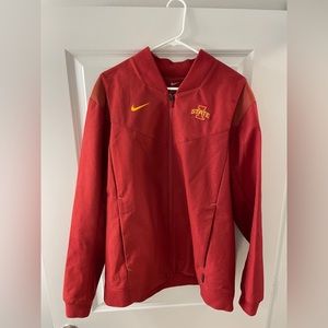 IOWA STATE TEAM ISSUED APPAREL NIKE BOMBER JACKET